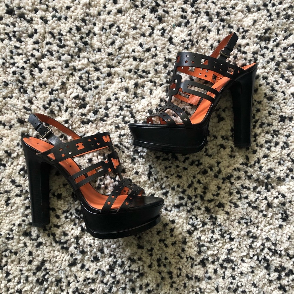 Via Spiga black heels